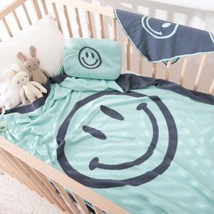 Smiley Flintstone/Fresh Mint Blanket
